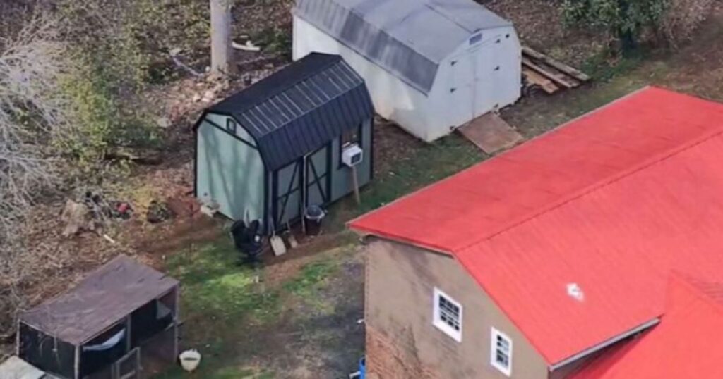 A girl was reportedly found in a shed in North Carolina.