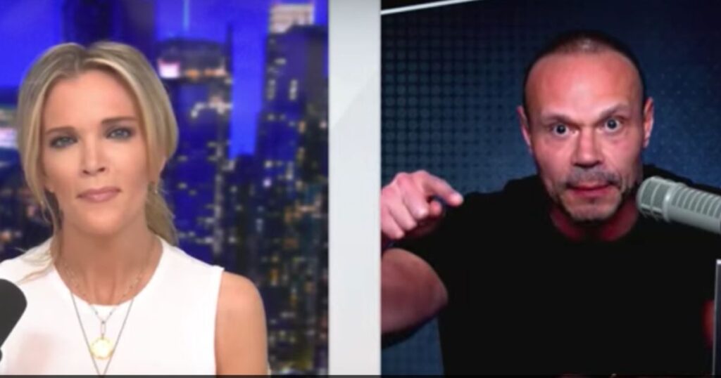 Former Fox weekend host Dan Bongino speaks with Megyn Kelly on her show on Friday: "I'm not the Saturday guy, Megyn. I'm sorry," Bongino said.